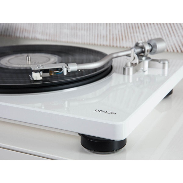 Main product image for Denon DP400WT Belt Driven HiFi Turntable White245-4046
